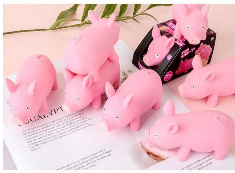 2023 New Hot Selling Stress Relief Squeeze Sensory Toy Squishy Pig