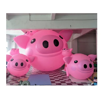 Boyi Helium aufblasbarer Schweineballon PVC Rosa Schweineballon B89323